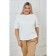 Female T -shirt, size 56, white color