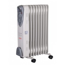OM-9N oil heater OM-9N, 2000 W, 9 sections, 20 m², white
