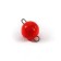Cargo Cheburashka painted collapsible Yaman 10 pcs., 5 g, orange