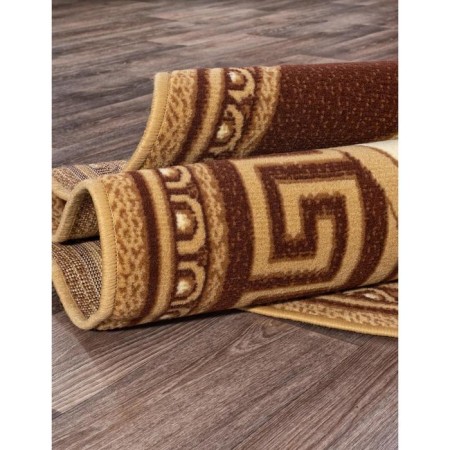 Oval carpet Laguna D187, size 200x300 cm, color Beige-2