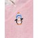 Children's towel-POPENCHE "RICO", size 64x50 cm, pink color
