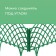 Decorative fence, 34 × 270 cm, 6 sections, plastic, green, "diadem"