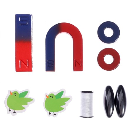 Set for experiments "Experiments with magnets, 5 experiments"-1