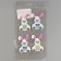 A set of stickers from EVA "Bunny", 4 pcs.