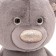 Soft toy "Bear Fluffics" Cocoa color, 35 cm