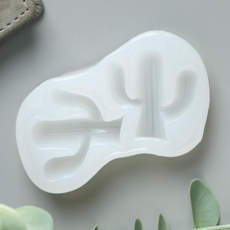 Mold Silicon "Cacti" 2 items 1.5x8.5x5 cm