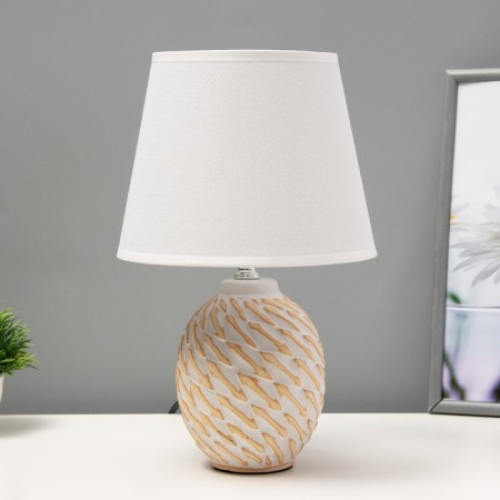 Sabina desktop lamp E14 40W Beige 20x20x33cm