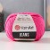 Yarn "Jeans" 55% cotton, 45% acrylic 160m/50g (42 bright pink)