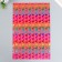 Foamiran holography "Hearts on Red" 2 mm format A4 set 5 sheets