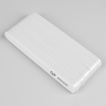 File - emery, abrasiveness 200/240, 18 cm, packing 20 pcs, white color-3