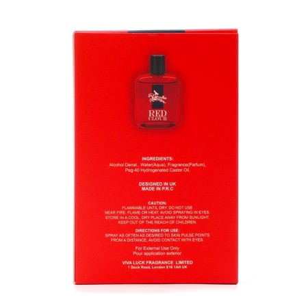 Tuale water male Club, 100 ml-5