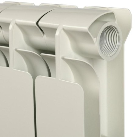 Aluminum radiator Stout Bravo, 500 x 80 mm, 14 sections, side connection-3