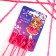 Hairpins, colored strands for hair on the crab "The dearest" (6 pcs), 40 x 1.5 x 1 cm