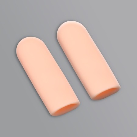 Fingers, silicone, 2 pcs, 2 pcs, beige-3