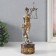 Souvenir Polystone "Femis - the goddess of justice, on the box" 7x8x24 cm
