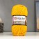 Gingerbread "Shetland" 30% wool Verdin, 70% acrylic 220m/100g (506 yellow)