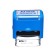 Stamp of standard words jokes 14x38mm, "all garbage, redo it!"