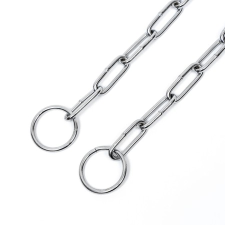Collar - metal nozzle, welded chain, 50 cm, wire thickness 3 mm-2