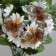 Butterflies for decor and floristry, on the clothespin, plastic, brown, mix, 5 cm and 8 cm