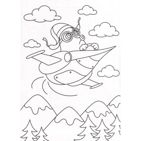 Coloring "Montrustics"-4