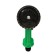 Pistol for irrigation, 7 modes, under connector, PP -plastic, Greengo