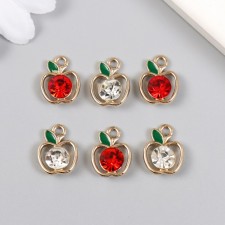 Decor for creativity metal, rhinestones, enamel 