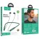 Hoco ES58 headphones, wireless, inserts, BT5.0, 200 mAh, microphone, green