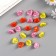 Buttons plastic for creativity "God's Layer" set of 20 pcs mix 1.5x1.3 cm