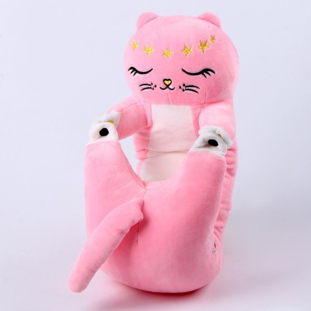 Pillow for traveling soft toy "Cat"-2