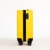 Small suitcase 18 ", lightning department, 4 wheels, yellow color