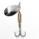 Spinning spinning namazu Balna-Zar, weight 22 g, color 01. Silver