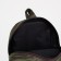 Baby backpack with zipper, external pocket, reflective strip, khaki color/camouflage
