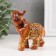 Souvenir Polystone "Elephant under a tree in silver blanket" MIX 7.5x6x3.2 cm