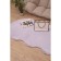Plush mat Sofi de Marko, size 60x90 cm, lilac color