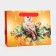 Package Gift New Year's laminated "owl", 23 x 17.8 x 9.8 cm.