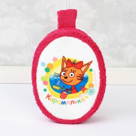 Mochelk Children's three cats "Caramel" size 15x10cm-1