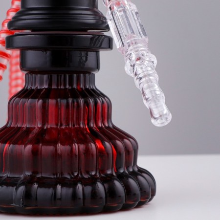 Hookah "tart", 28 cm, d bowl-5 cm, red-4