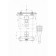 FAUZT FZS-W61 bath mixer, single-leaf, pour 190 mm, watering can, white