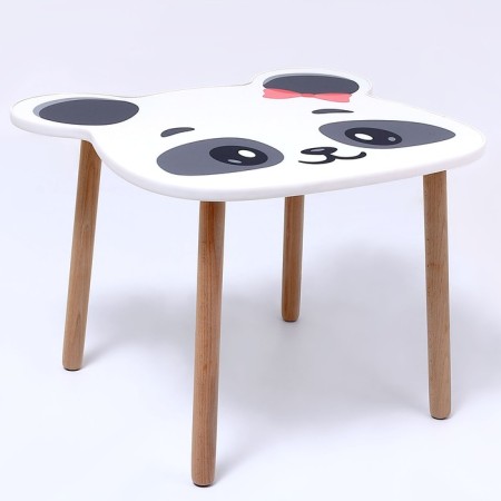 Children's table "Panda table" for girls-2