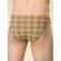 Men's panties, size 48, black color, ocher, 2 pcs