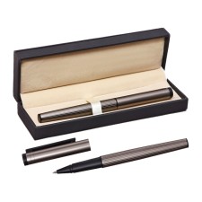 Handle Gift Roller in the leatherette case Grani Bronze Corps/Black