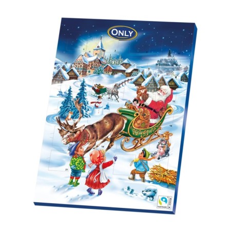 Chocolate Dairy Figure "Christmas Calendar", 50 g-1