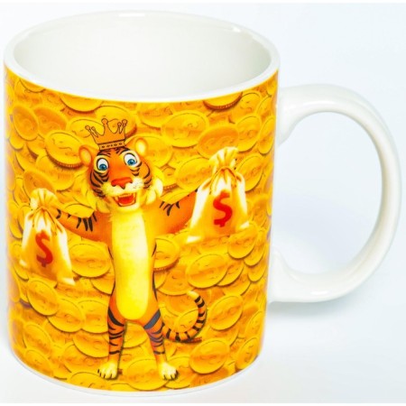 OLAFF mug "Golden Tiger", D = 24 cm-1