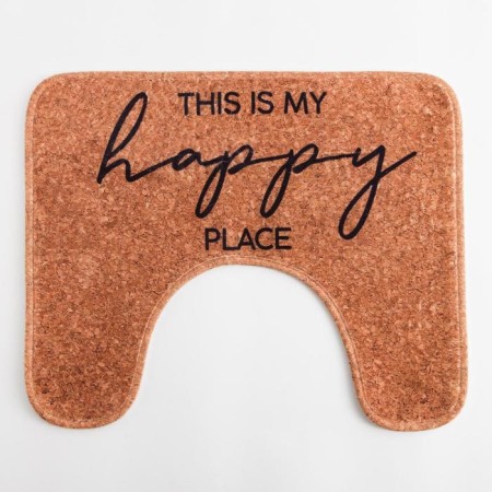 A set of bathroom rugs Ethel "Home" 2 pcs, 80x50 cm, 50x40 cm, velor-1