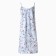 Night shirt female, blue color, size 52