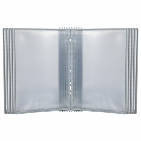 Wall demosystem on 10 A4 Staff panels, gray