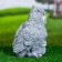 Garden figure "Owl - Family" 23x21x15cm