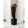 Figure "Face", polystone, 76 cm, black-gold, Iran, 1 variety