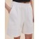 Women's shorts, size l, white color