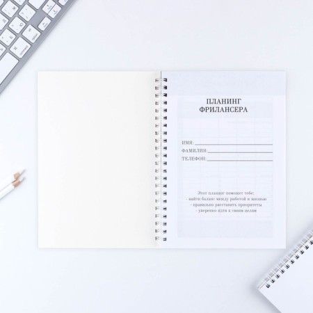 Planing freelancer "PromoGolik" A5, 80 liters.-2